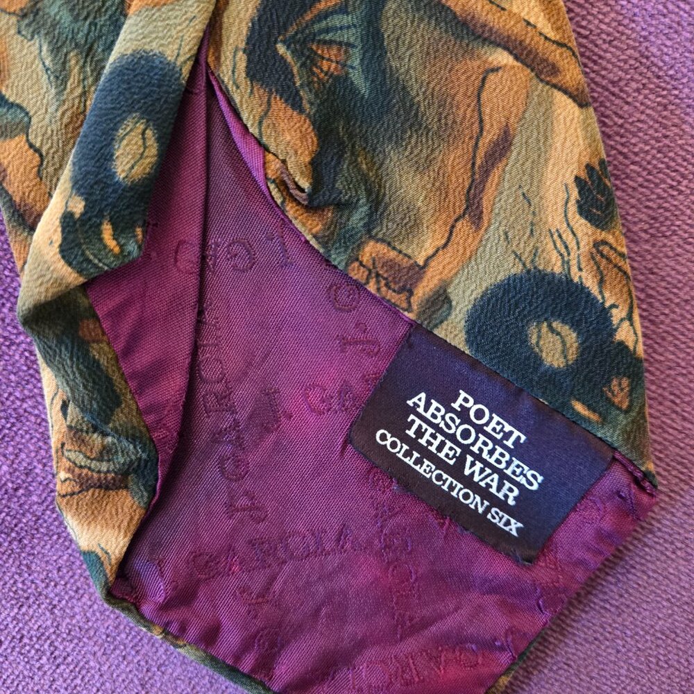 3 for $20: Vintage Jerry Garcia Silk Tie - Picture 4 of 8